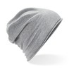 Winter hat - B361:Heather Grey, 95% cotton / 5% elastane, One Size